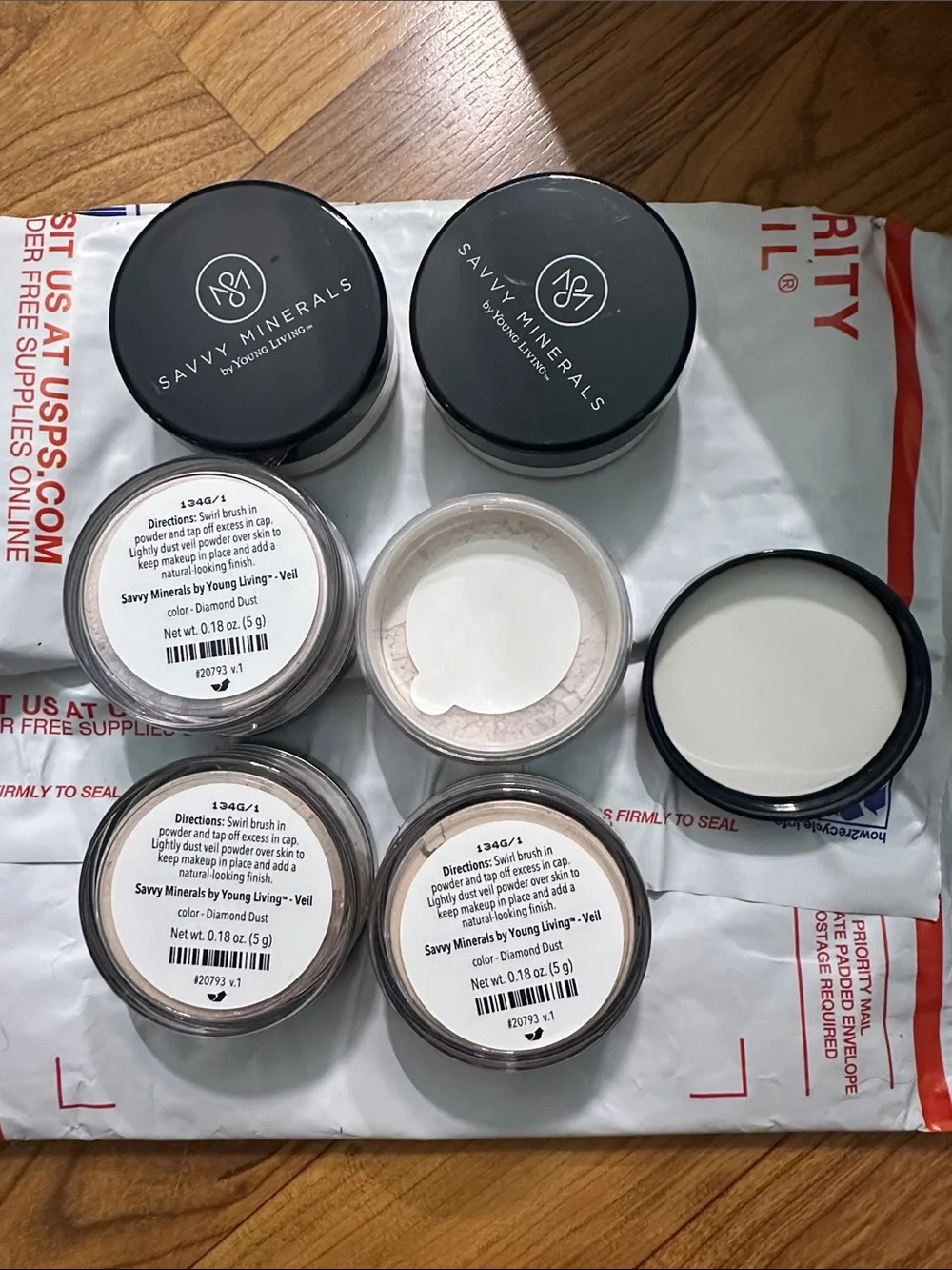 Savvy Minerals by Young Living Diamond Dust Veil (Set of 6)
